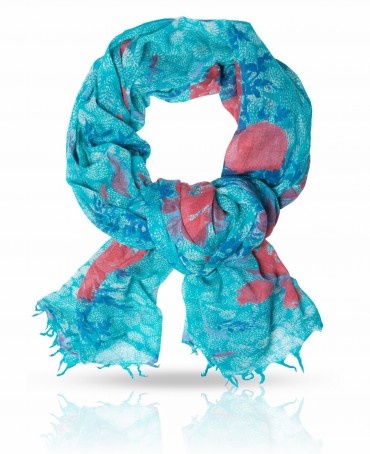 Палантин Женский W-KANTHA.PASILEY/GREEN